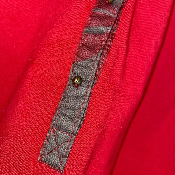 Mexx Summer Top Red and Kaki Small - Picture 4 of 4